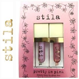 Stila Pretty in Pink Beauty Boss Lip Gloss Duo